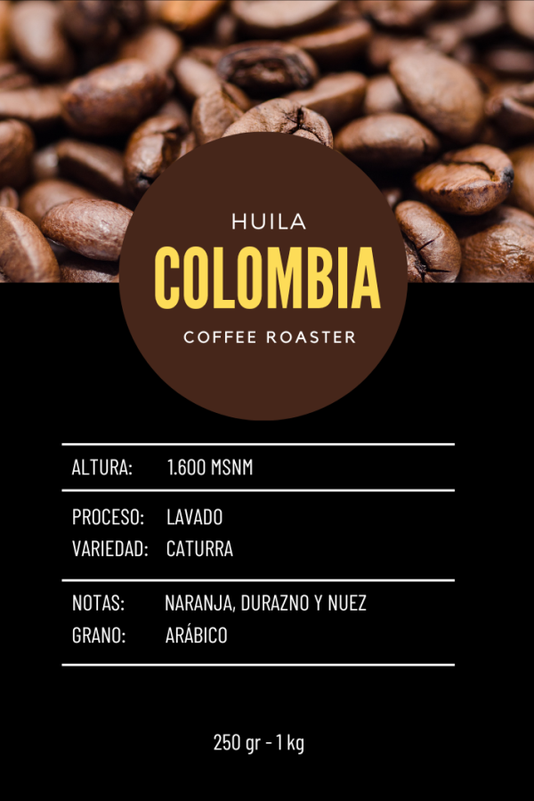 Café Colombia - Huila 1Kg. - Imagen 2